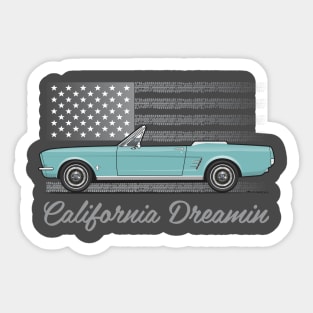 California Dreamin Sticker